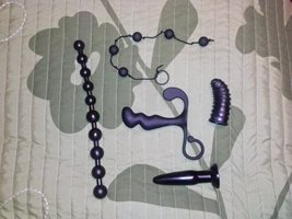My small collection of anal toys!!!! <3