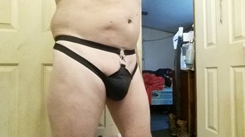 My leather thong