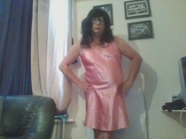 My new pink chemise