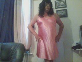 My new pink chemise