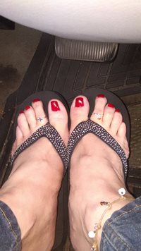 My new sandals,toe rings and anklett