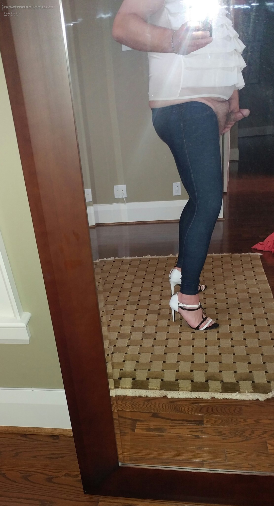 Tight jeans & heading out