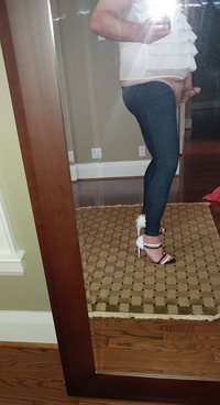 Tight jeans & heading out