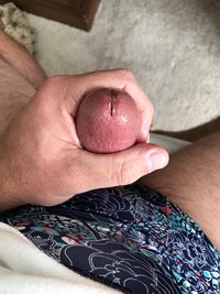 I love the first gush of pre cum. Love the taste too!