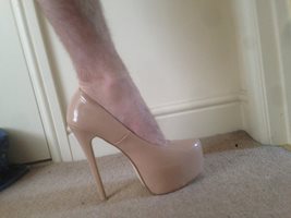 Love these slutty heels, They make me feel so sexy