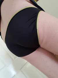 Mondays always suck but wearing panties under your work clothes makes it so...