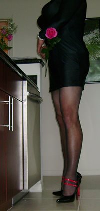 My LBD with 5" Heels