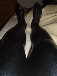 new wetlook stockings