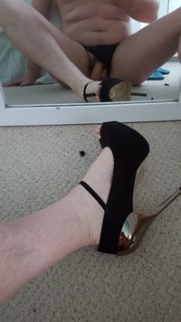 Some cock and heels!