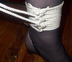 bondage rope practice, need someone to tie up