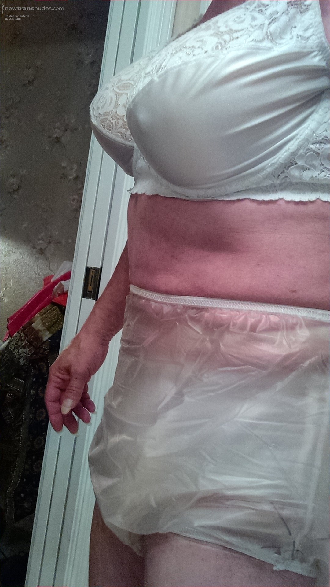 My fully loaded and messy diaper.