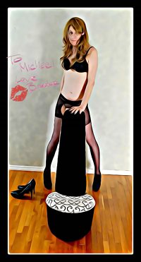 I made this "pin-up girl" pic with love and thanks for a very special man s...