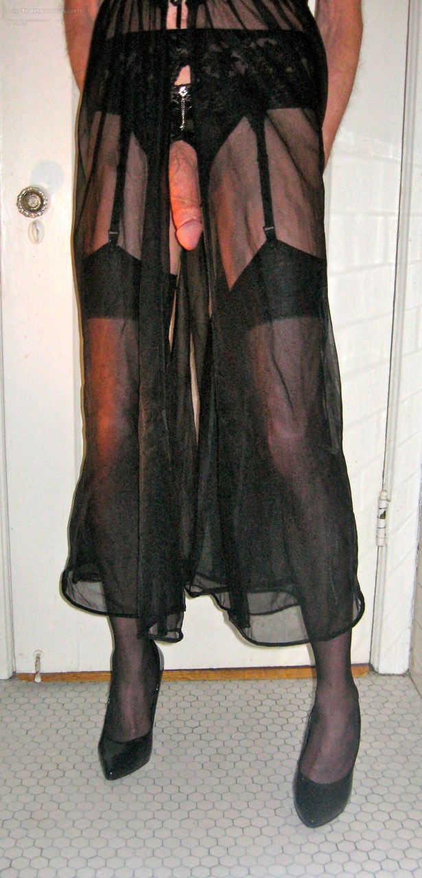 Love wearing my sheer negligee