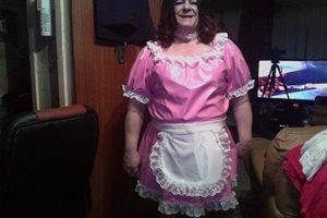 NTN - In My Pink PVC Maids Outfit