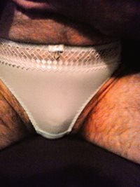 My older fuck buddy gets so hard and aroused when i wear new pair of pantie...