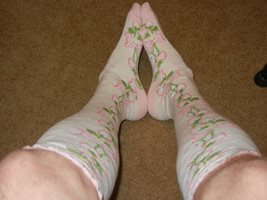 Some new strawberry shortcake socks from Xdress. Just something a little fl...