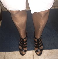 New shoes and skirt