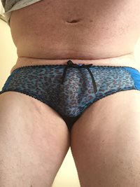 Getting to try on my neighbours undies while she's on holidays