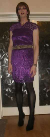 New purple dress