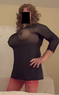 Black Mini Sheer Dress