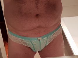 Bought the wife some new panties, not sure who liked them better