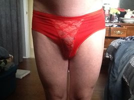 Red panties