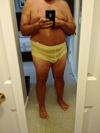 Boy shorts with a little bulge!
