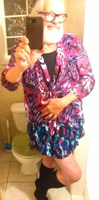 I just absolutely love this outfit from Goodwill's. I got my undershirt tod...