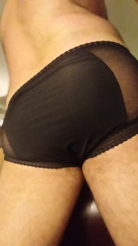 Will you show my panty covered bottom some attention?