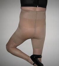 Nude support tights