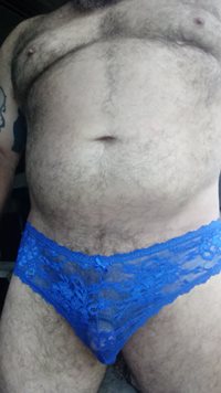 It's a blue lace panty kind of day