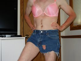 Just a pair of simple, cutoff denim shorts. Should I wear these out and abo...