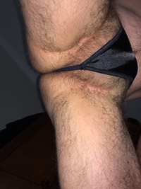 my butt in gstring