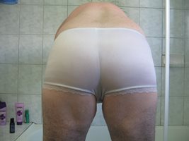 Old photo - wet panties