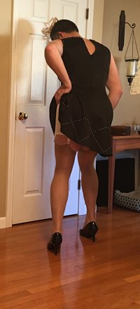This dress fits with the corset on.  Snuck out of the closet