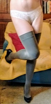 Stockings, panties, tights and heels Xx
