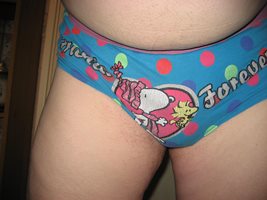my Snoopy "Friends Forever" panties