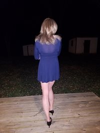I hope this dress isn't too short...
