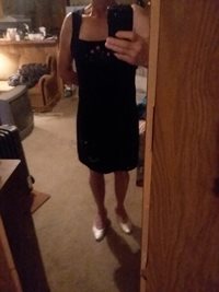 A dress I have not put on in a while