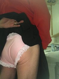 Cute Butt in Pink Panties