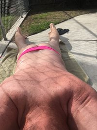 Time to start working on my tan lines!