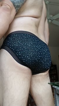 Simple, soft, semi-sheer, sexy panties