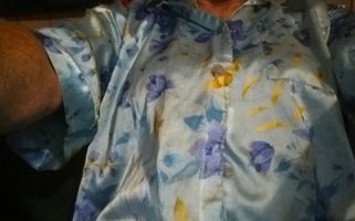 My floral robe