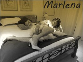 Sissy Marlena in a Black & White Pic