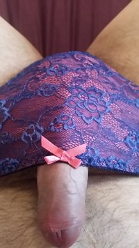 I've got 7 inches that my lingerie can't contain anyone want a taste?