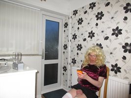 Debbie sub slut relaxing after been fucked senseless by her  mistress (anot...