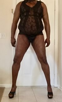 I want to be your big tall submissive bitch!