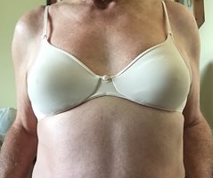 My salute to bras continues with a Barely There peach colored underwire.