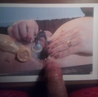 Love your spermtributes - Paint me with your cream