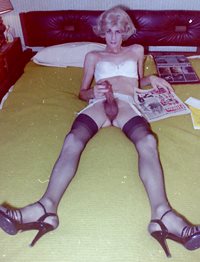 found old fotos from before I became a granny sissy